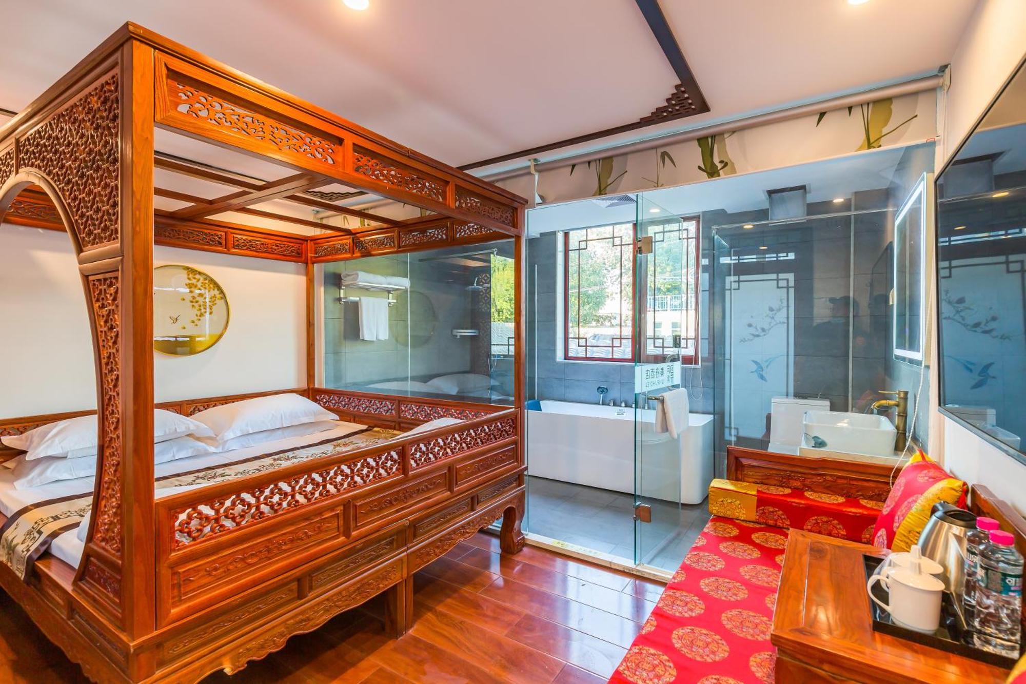 Qinfu Hotel Beijing Nanluogu Lane Houhai Eksteriør billede