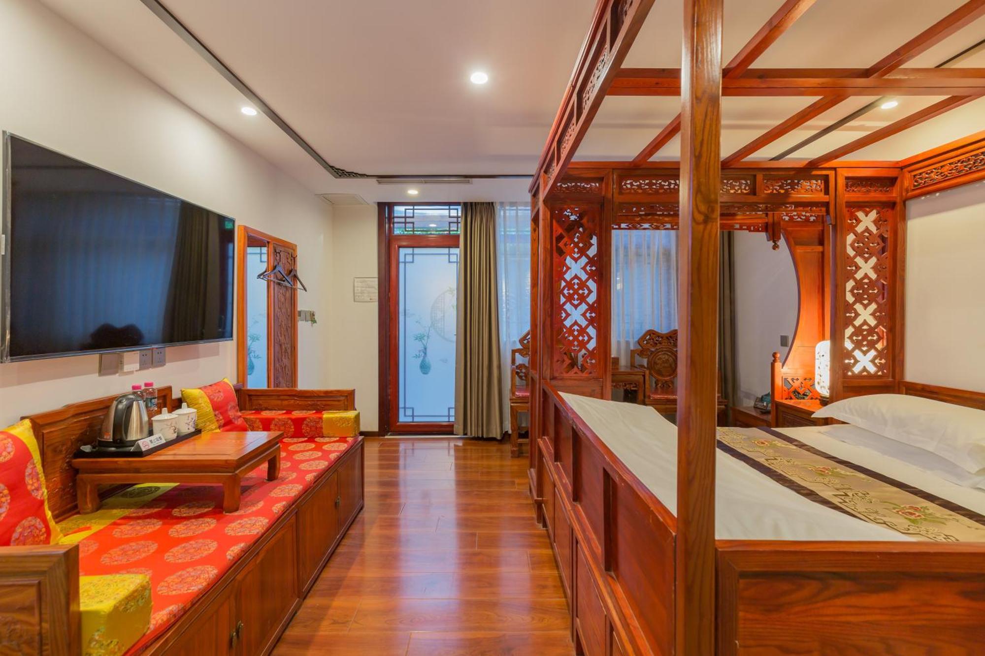 Qinfu Hotel Beijing Nanluogu Lane Houhai Eksteriør billede